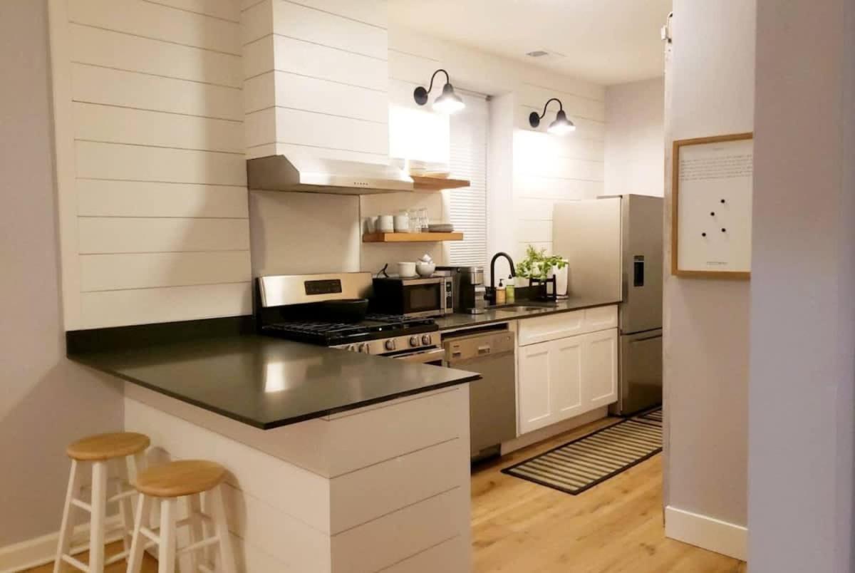 Modern 2Br With Patio & Cozy Space Chicago Bagian luar foto