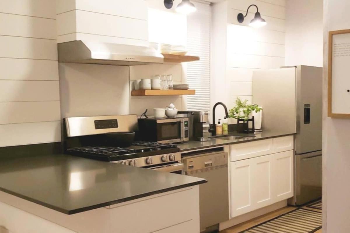 Modern 2Br With Patio & Cozy Space Chicago Bagian luar foto